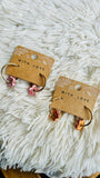 Ceramic flower hoops