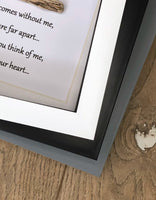Frame Colours | Family of Three Pebble Frame | Handmade in Ardmore