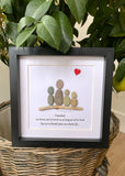 Grandfather Present | Personalised Pebble Frame | Simply Ellie Ardmore