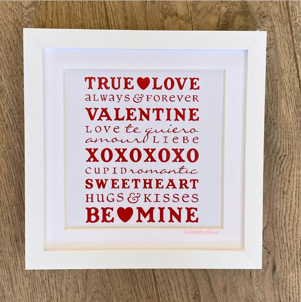 Valentines Gift For Her | Girlfriend & Wife | Handmade Frames