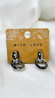 Double hoops earrings