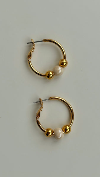 Odile hoops earrings