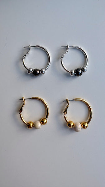 Odile hoops earrings