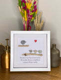 Personalised Pebble Frame for Grandmothers | Handmade with love in Ireland | Simply Ellie