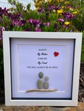 Unique Mam Gifts | Handmade Pebble Frame | Simply Ellie