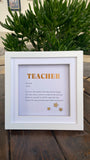 Thank You Teacher | Teacher Present | Simply Ellie Ardmore