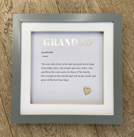 Grandad Definition | Handmade Frame | Simply Ellie