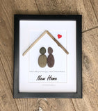 New Home Gift | Handmade Pebble Frame | Simply Ellie